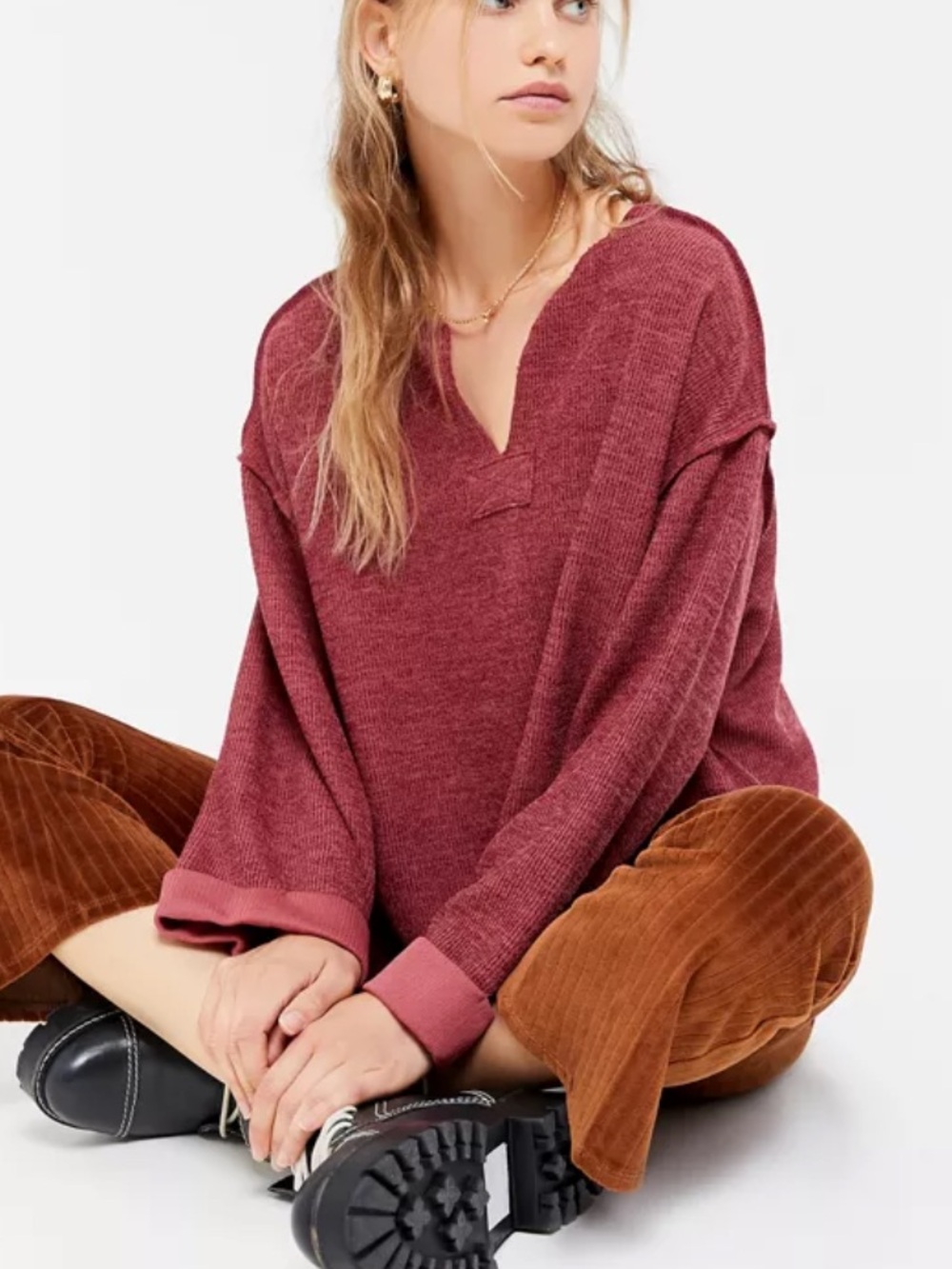 Maroon Jax Top - Urban
